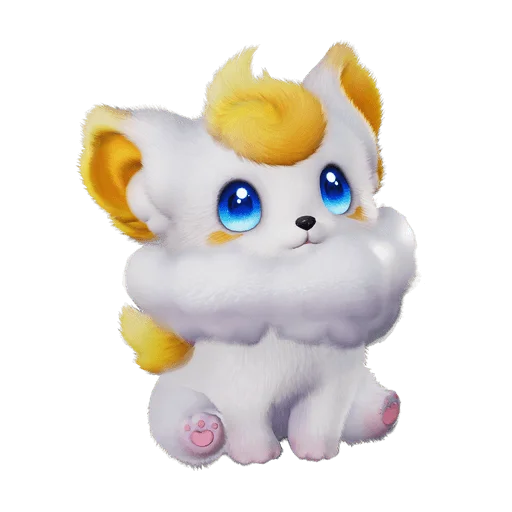 Fentuft, the Lightning DPS Aniimo, official full-body render