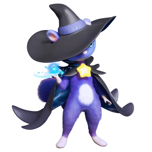 Stellarys, the Dark DPS Aniimo, official full-body render